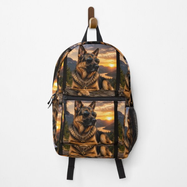 Item preview, Cool German Shepherd Portrait Design Art designed and sold by BagFactoryUK.