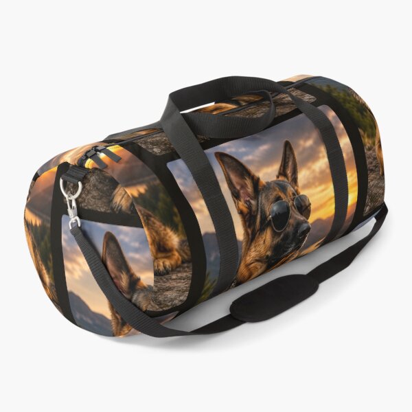 Item preview, Cool German Shepherd Portrait Design Art designed and sold by BagFactoryUK.