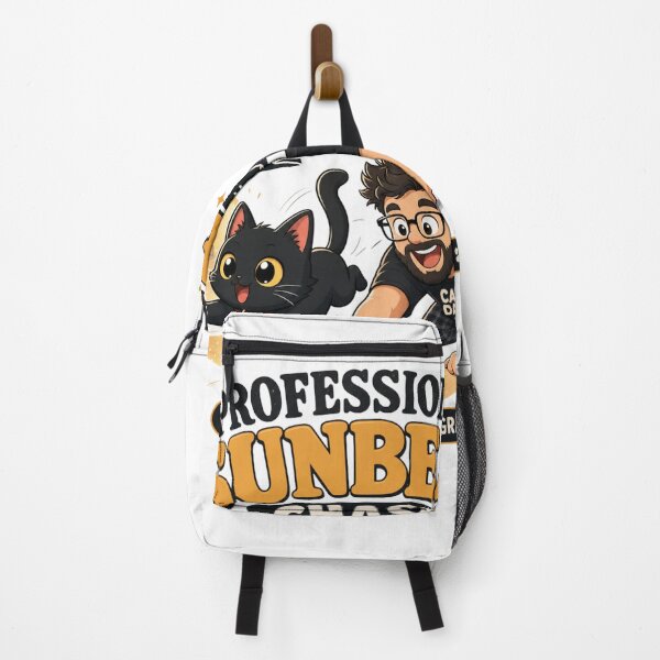 Item preview, Professional Sunbeam Chaser Black Cat Dad Funny Kawaii T-Shirt designed and sold by Ashley critters.