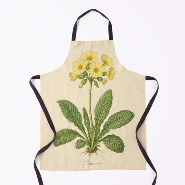 Item preview, Vintage Yellow Primrose Botanical Illustration designed and sold by NuvoraNest.