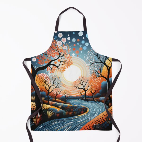 Item preview, Aboriginal Inspired Dot Art - Wonderful Night Park designed and sold by GrinGalore.