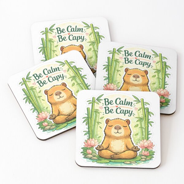 Item preview, Zen Capybara Peaceful Meditation designed and sold by loukaidigitals.