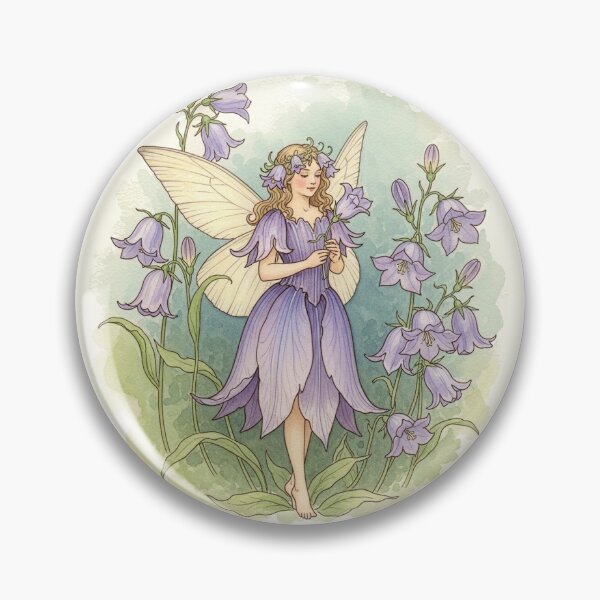 Item preview, Enchanting Bluebell Flower Fairy designed and sold by Pasteltone.