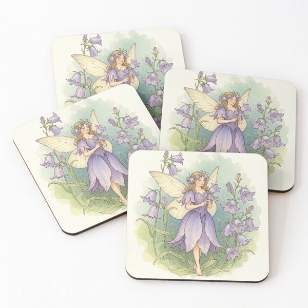Item preview, Enchanting Bluebell Flower Fairy designed and sold by Pasteltone.