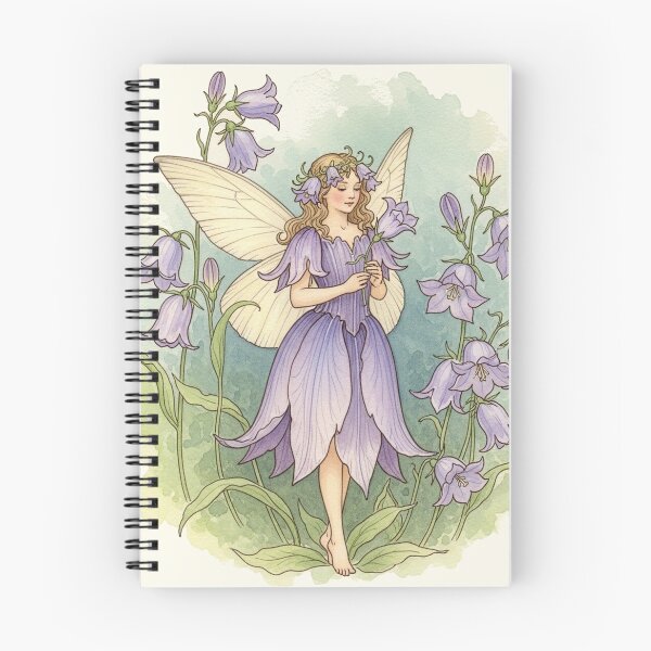Item preview, Enchanting Bluebell Flower Fairy designed and sold by Pasteltone.