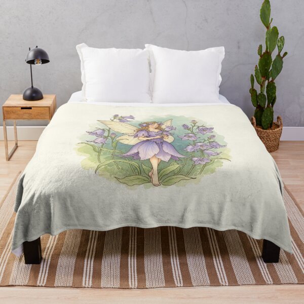 Item preview, Enchanting Bluebell Flower Fairy designed and sold by Pasteltone.