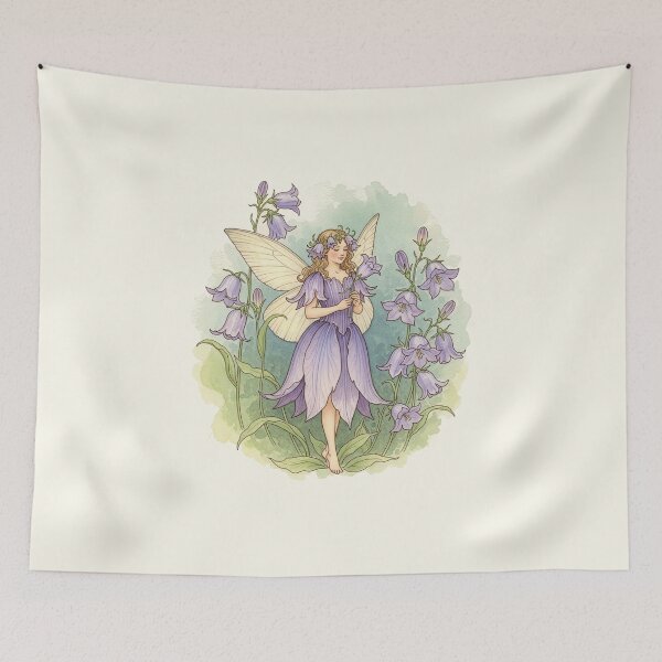 Item preview, Enchanting Bluebell Flower Fairy designed and sold by Pasteltone.
