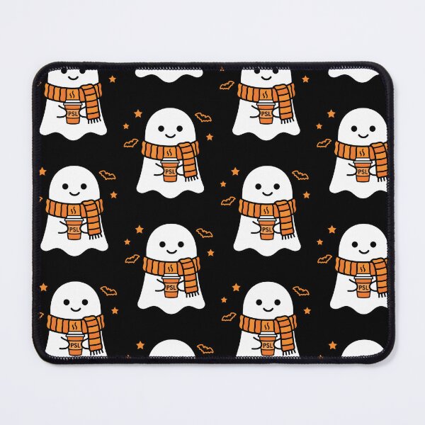 Item preview, Cute Ghost Drinking Pumpkin Spice Latte Halloween designed and sold by fawzimorsy.