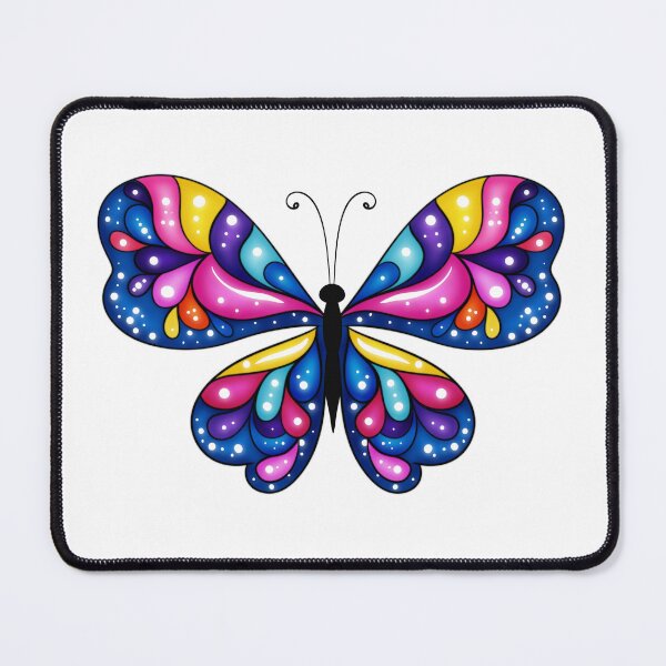 Item preview, Colorful Abstract Butterfly designed and sold by NotPrettyinPink.