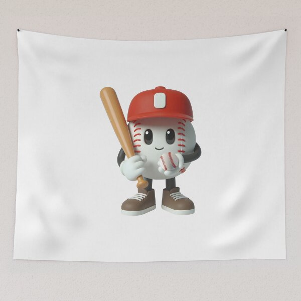 Item preview, BASEBALL CARTOON CHARACTER  designed and sold by SudeeshArt.