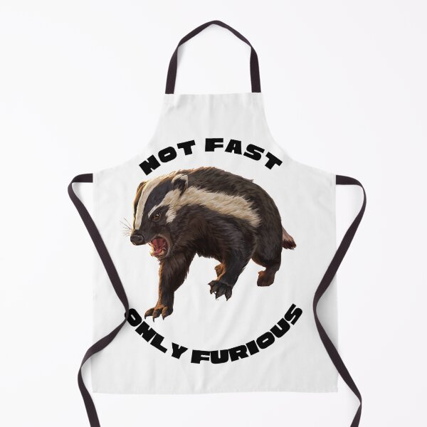 Item preview, Not Fast Only Furious - Angry Honey Badger designed and sold by Neurospicy Trolls.