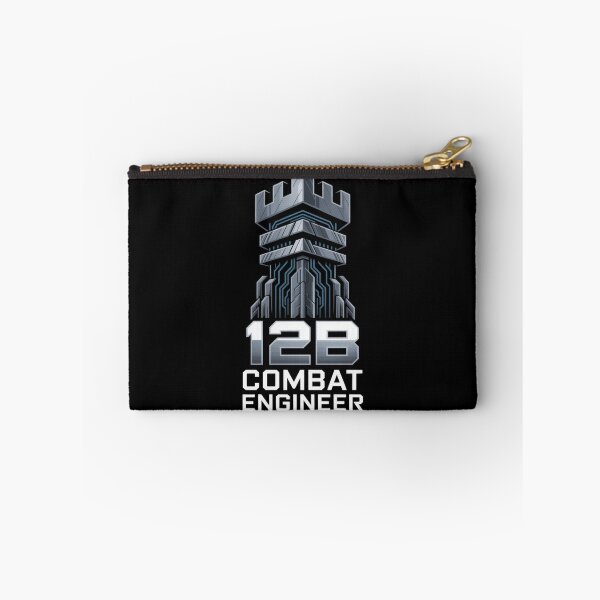 Item preview, 12B Combat Engineer — U.S. Army MOS Castle Emblem Military Engineering Design designed and sold by GFamilyC.
