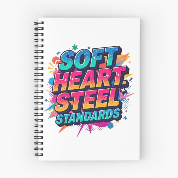Item preview, Soft Heart Steel Standards. Bold Motivational Typography. Inspirational Mindset Quote.  Modern Aesthetic Statement designed and sold by Aarvya Fashion Club ( A.F.C ).