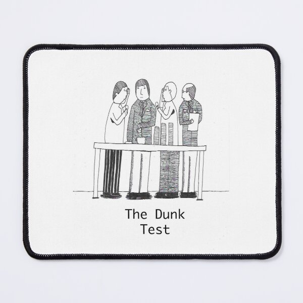 Item preview, The Dunk Test designed and sold by Vkmillustration.