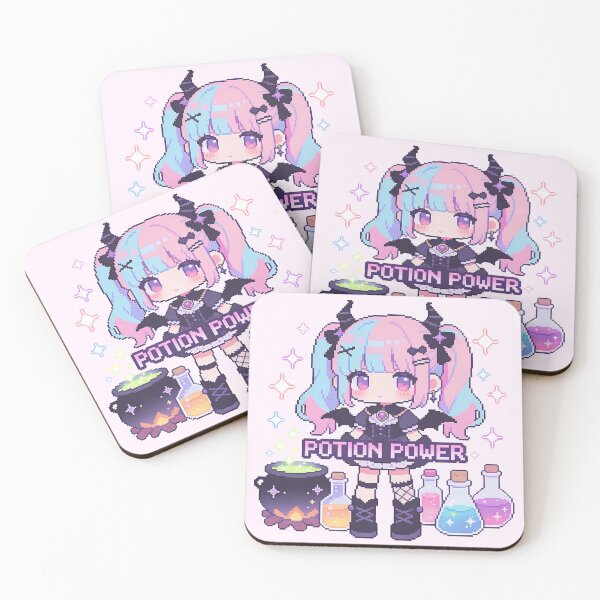 Item preview, Potion Power Cute Witch Pixel Art - Kawaii Magic Alchemist designed and sold by PotionPixelArt.