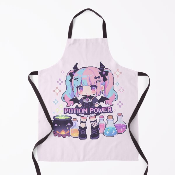 Item preview, Potion Power Cute Witch Pixel Art - Kawaii Magic Alchemist designed and sold by PotionPixelArt.