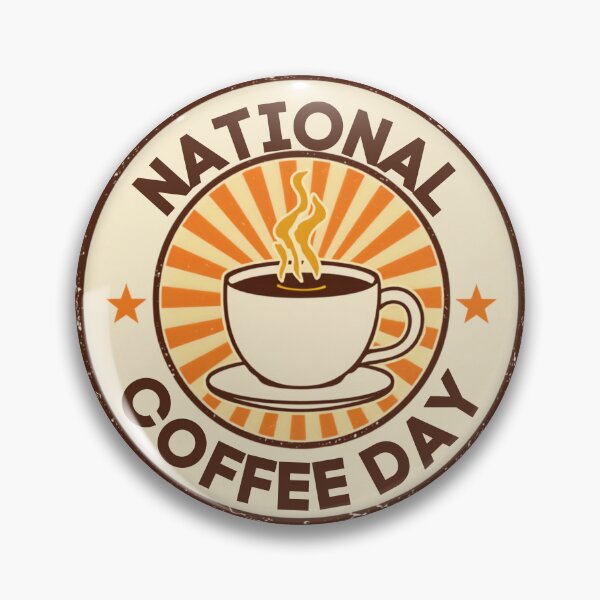Item preview, National Coffee Day designed and sold by HappyDoodle11.