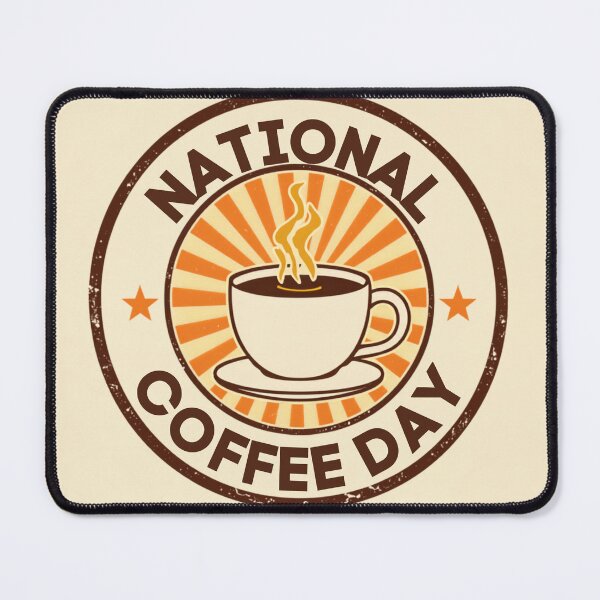 Item preview, National Coffee Day designed and sold by HappyDoodle11.