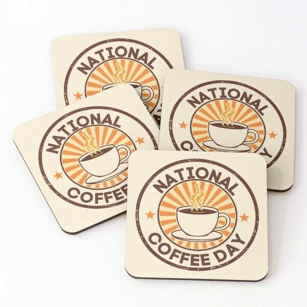 Item preview, National Coffee Day designed and sold by HappyDoodle11.