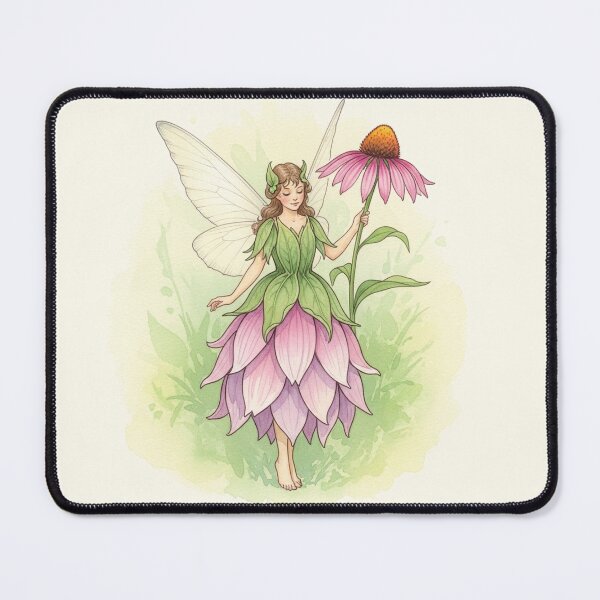 Item preview, Graceful Echinacea Flower Fairy designed and sold by Pasteltone.