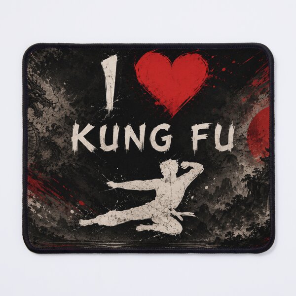 Item preview, I Love Kung Fu | Martial Arts Warrior designed and sold by Fei Long Design Hub.