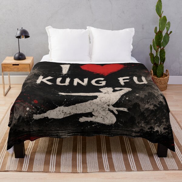 Item preview, I Love Kung Fu | Martial Arts Warrior designed and sold by Fei Long Design Hub.