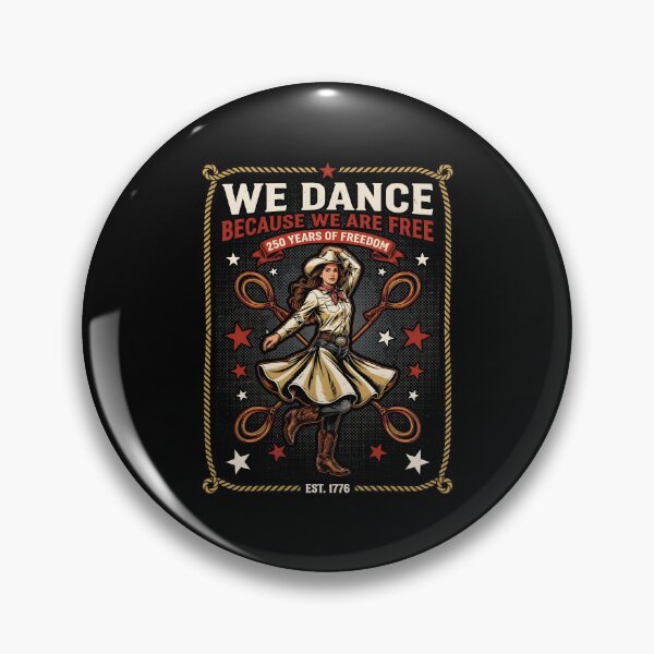 Item preview, We Dance Because We Are Free Inspirational Patriotic Dancer designed and sold by Redgiant87x.