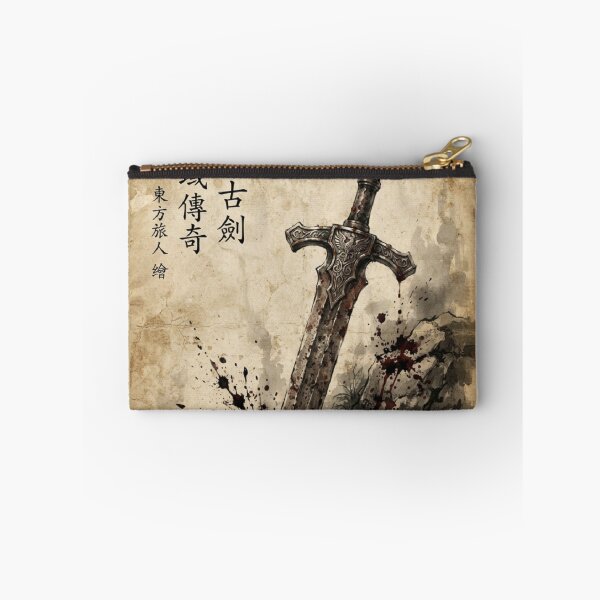 Item preview, The Legendary Blade and Dragon’s Legacy Sumi-e Ink Wash designed and sold by DuckOddity.