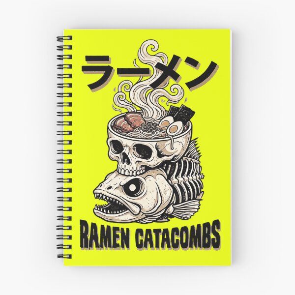 Item preview, Ramen Skull Bowl Japanese Food Illustration designed and sold by sergiuvechiu.