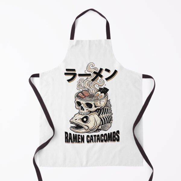 Item preview, Ramen Skull Bowl Japanese Food Illustration designed and sold by sergiuvechiu.