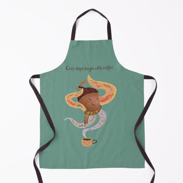 Item preview, Cozy Acorn Coffee Quote designed and sold by FaliushART.