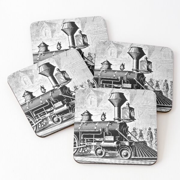 Item preview, Vintage Steam Train designed and sold by LynVixen Boutique.