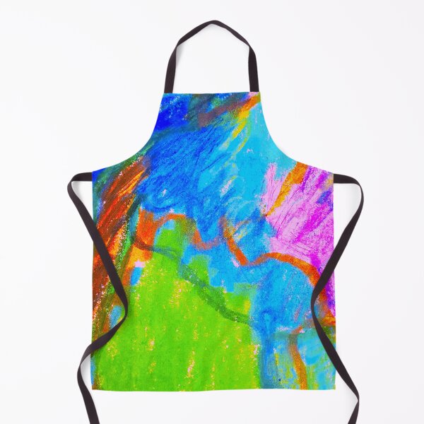 Item preview, abstract in blue and green designed and sold by Tereza Pilar Art.