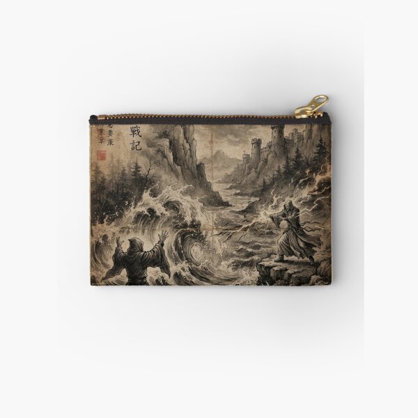 Item preview, Duel of the Primal MMagicages Sumi-e Ink Wash designed and sold by DuckOddity.