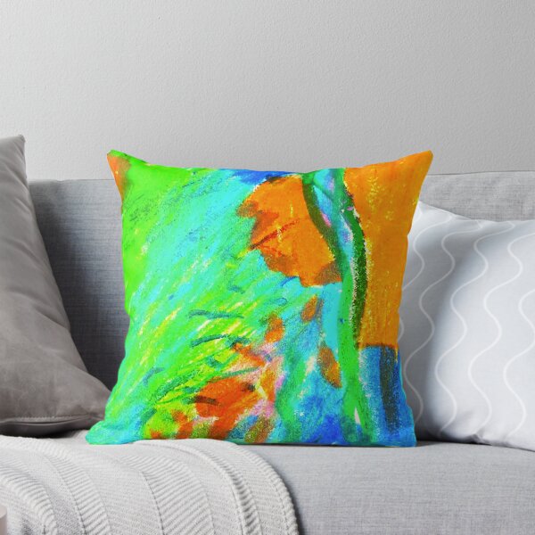 Item preview, Abstract in green and orange designed and sold by Tereza Pilar  Art.