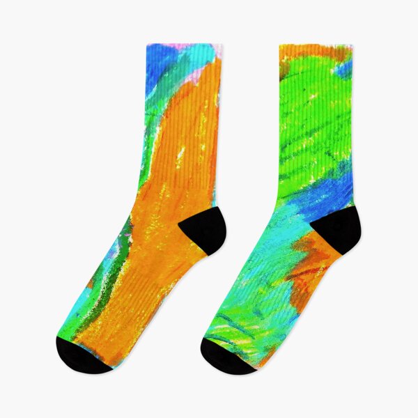 Item preview, Abstract in green and orange designed and sold by Tereza Pilar  Art.