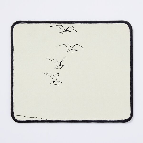 Item preview, Minimalist seagulls in Flight designed and sold by lautir.