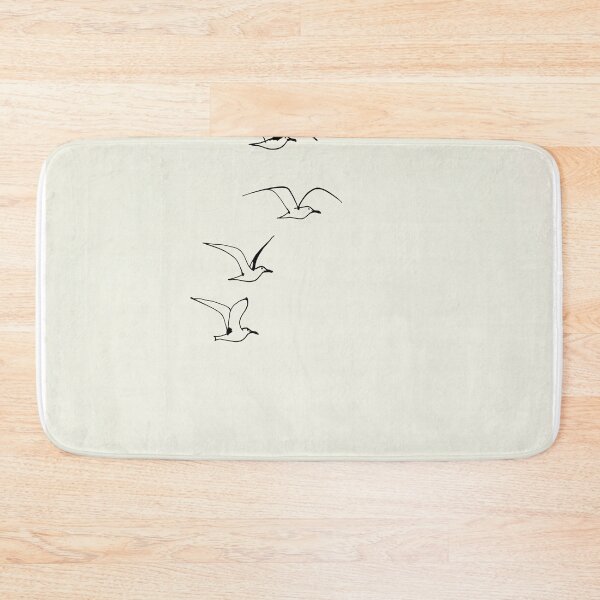 Item preview, Minimalist seagulls in Flight designed and sold by lautir.