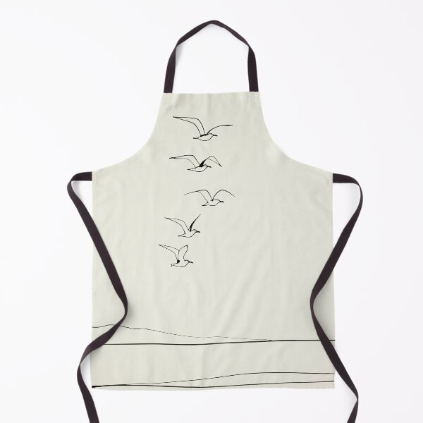 Item preview, Minimalist seagulls in Flight designed and sold by lautir.