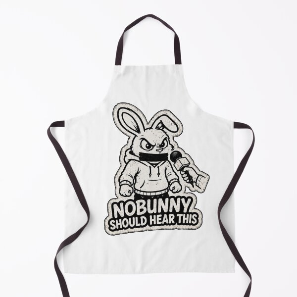 Item preview, No Bunny Should Hear This – Funny Bunny Sticker, T-Shirt & Hoodie designed and sold by bunnymode.