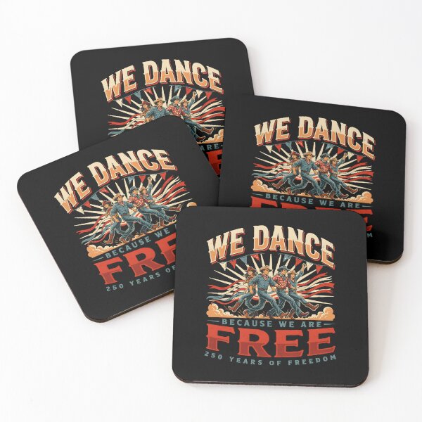 Item preview, We Dance Because We Are Free Patriotic Dance Lover  designed and sold by Redgiant87x.