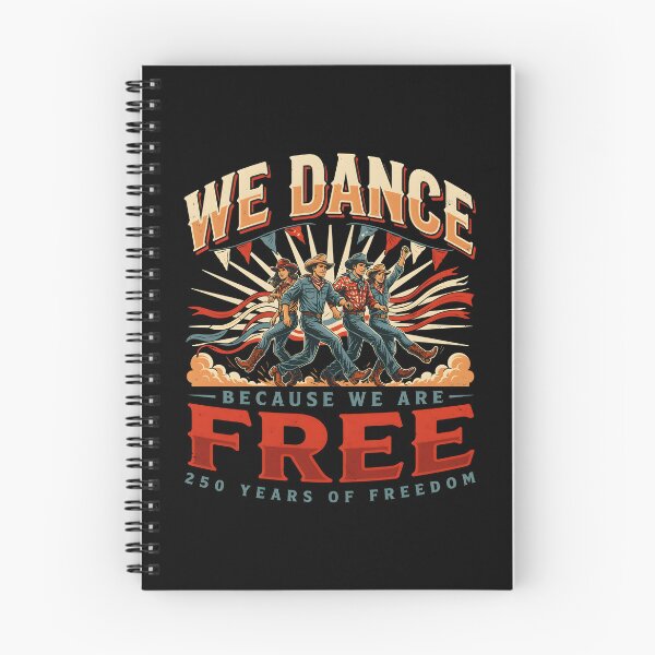 Item preview, We Dance Because We Are Free Patriotic Dance Lover designed and sold by Redgiant87x.