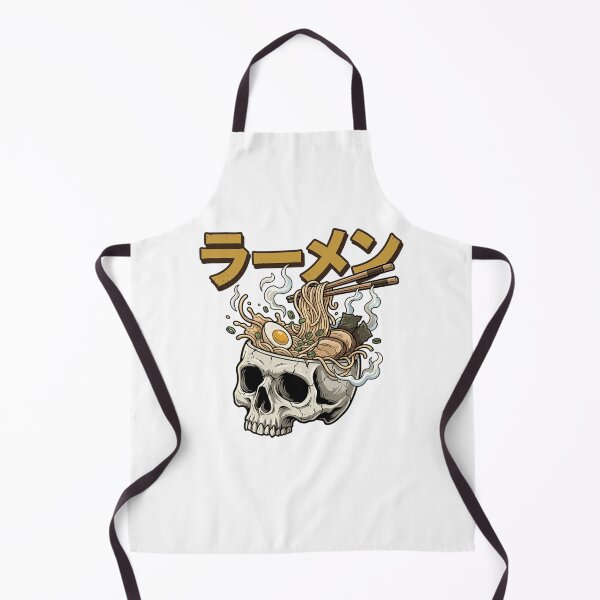 Item preview, Ramen Skull Bowl Japanese Food Illustration designed and sold by sergiuvechiu.