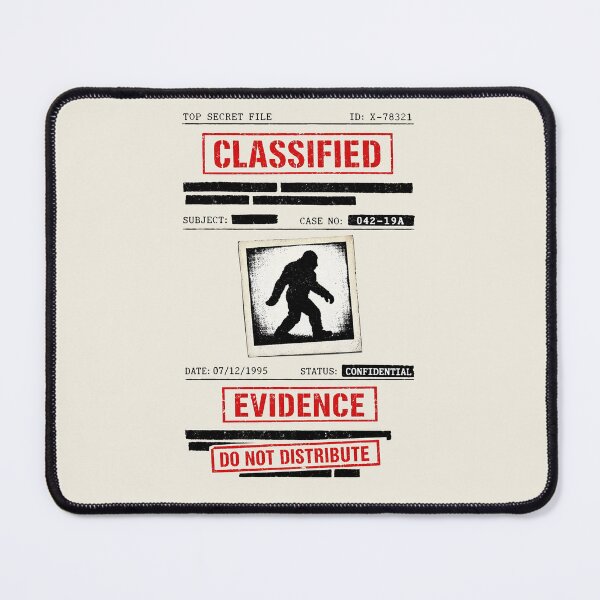 Item preview, Classified Bigfoot Evidence File designed and sold by PrintSmithArt.