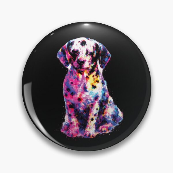 Item preview, Colorful Splash Glitch Art Dalmatian Puppy designed and sold by andromeda-redd.