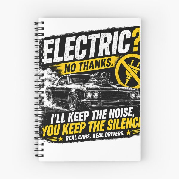 Item preview, Electric? No Thanks | American Muscle Car T-Shirt designed and sold by LukWer.
