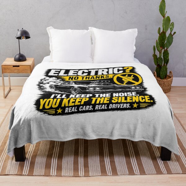 Item preview, Electric? No Thanks | American Muscle Car T-Shirt designed and sold by LukWer.