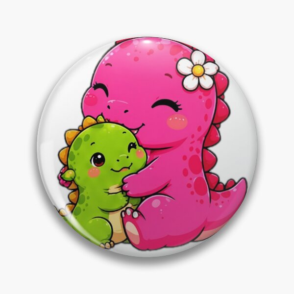 Item preview, Cute Mommy and Baby Dinosaur Hug designed and sold by DailyDoodlesBySumbul.