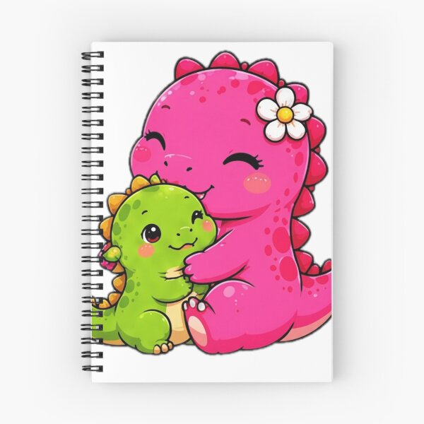 Item preview, Cute Mommy and Baby Dinosaur Hug designed and sold by DailyDoodlesBySumbul.
