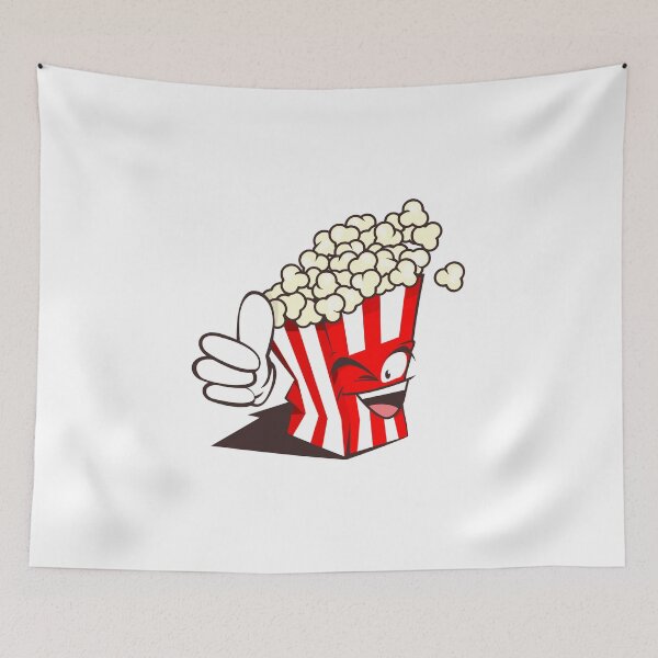 Item preview, FUNNY POPCORN CARTOON CHARACTER  designed and sold by SudeeshArt.